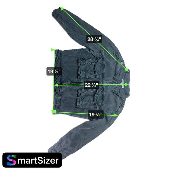 Young Fabulous & Broke Women's Medium Gray 100% Tencel Damon Crop Zip Jacket - Picture 9 of 9